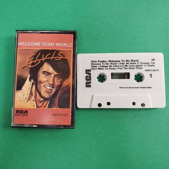 Elvis Presley – Welcome to My World Cassette Album RCA 1977 - Picture 1 of 5